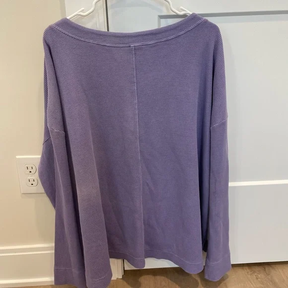 NWT Anthropologie Pilcro Lavender V-Neck Sweater - Picture 7 of 7